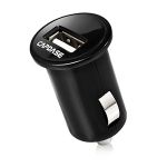 Capdase USB Car Charger Pico Black (1 A) for iPhone/iPod/iPad mini/Smartphone (CA00-0M01)