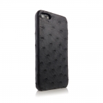 Animal Skins Hard Case Ostrich Black for iPhone 5/5S