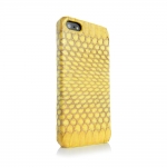 Animal Skins Hard Case Snake Yellow for iPhone 5/5S