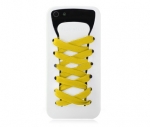 Silicone Case iShoes White for iPhone 5