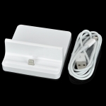 Apple Dock Station White for iPhone 5/iPad 4/iPad mini/iPod Touch 5G/iPod nano 7G/iPod Shuffle 5G