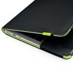 Capdase Protective Case Folio Dot Black/Green for MacBook Pro 15" 2010/11/12 (SLAPMB15S-P116)