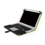 Capdase Protective Case Folio Dot Black/Green for MacBook Air 13" 2010/11/12 (SLAPMBA3L-P116)