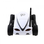 I-Spy Tank with moving camera Apple Wifi Controlled White/Black for iPad/iPhone/iPod