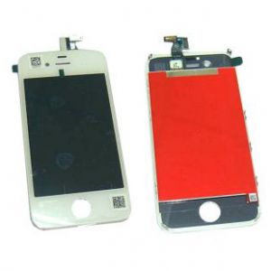  LCD iPhone 4S + Touchscreen White with frame original /12/