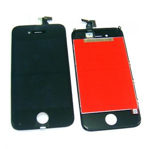  LCD iPhone 4S + Touchscreen Black with frame high copy /12/