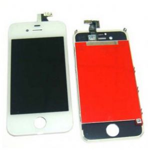  LCD iPhone 4S + Touchscreen White with frame high copy /12/