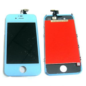  LCD iPhone 4S + Touchscreen Light Blue /33/