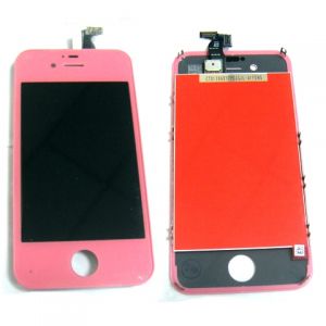  LCD iPhone 4S + Touchscreen Pink /33/