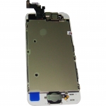 LCD iPhone 5 + Touchscreen White with frame, buzzer, speaker, button home original /11/