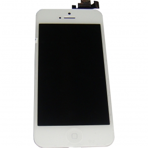  LCD iPhone 5 + Touchscreen White with frame, buzzer, speaker, button home original /11/