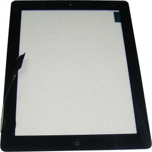  Touchscreen iPad 4 Black with flat cable & button home original (BX)