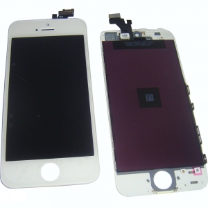  LCD iPhone 5 + Touchscreen White with frame high copy /12/