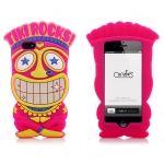 Silicone Case Candies Tiki Rocks Pink for iPhone 4/4S