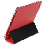 Dublon Leatherworks Smart Guard Case Red for New iPad/ iPad 2 (SG-ID2-RD)