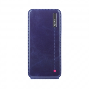  Zenus Masstige Color Point Folder Case Navy for iPhone 5/5S