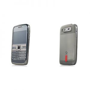  Capdase Soft Jacket 2 Xpose Black for Nokia E72 (SJNKE72-P201)