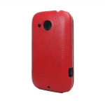 Melkco Leather Case Jacka Red for HTC Desire C A320e (O2DERCLCJT1RDLC)