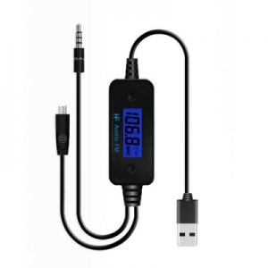  FM transmitter FM-185 Car MP3 for Mobile Phone Black