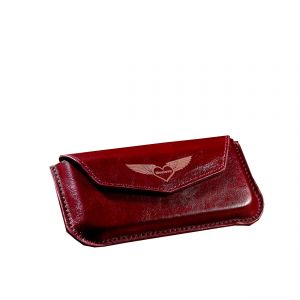 Чехол MacLove Leather Case Diamond Wine Red for iPhone 4/4S (ML41204)