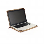 J.M.Show Thin Leather Case Brown for MacBook Pro 15" with Retina