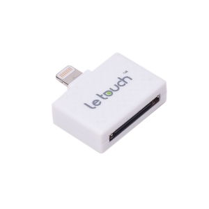  Le Touch iFit 5 adapter 8-pin to 30 pin White for iPhone/iPad/IPod