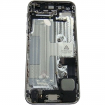 Housing cover iPhone 5 Silver with flat cables & buzzer original /42/