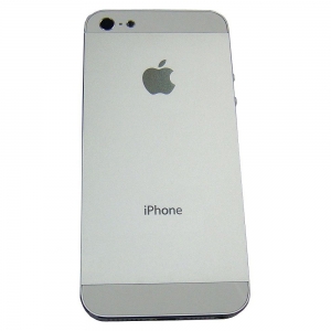  Housing cover iPhone 5 Silver with flat cables & buzzer original /42/