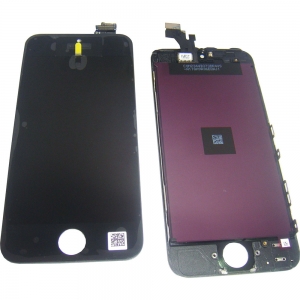  LCD iPhone 5 + Touchscreen Black with frame high copy /11/