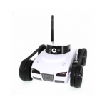 I-Spy Tank with moving camera Apple Wifi Controlled White/Black for iPad/iPhone/iPod