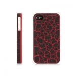 Griffin Outfit Crackle Red/Black for iPhone 4/4S (GB03117)