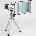 Telephoto lens zoom 12x optical whith tripod for Samsung Galaxy S4