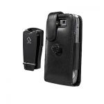 Capdase Leather Case Fix Flip Top Black for Nokia E72 (WCNKE72-1001)