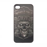 3d Effect Case Skull Text for iPhone 4/4S