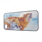 3d Effect Case Two Wolfs for iPhone 4/4S