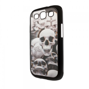  3d Effect Case Skulls for Samsung S3