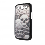 3d Effect Case Skulls for Samsung S3