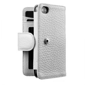 Чехол Sena WalletBook Pebble White for iPhone 4/4S