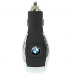 dPL USB Car Charger Powerfull Multi-Voltage BMW Black/Silver