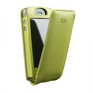 Чехол Sena Magnet Flipper Green for iPhone 4/4S