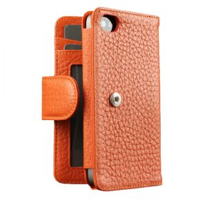 Чехол Sena WalletBook Pebble Orange for iPhone 4/4S