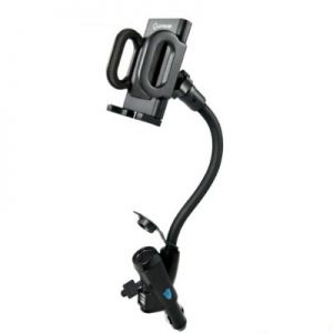  Capdase Car Charger Holder PowerMount 2.1 Black (2 A) for iPhone/iPod (CA00-H101)