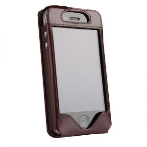 Чехол Sena WalletSlim Brown for iPhone 4/4S