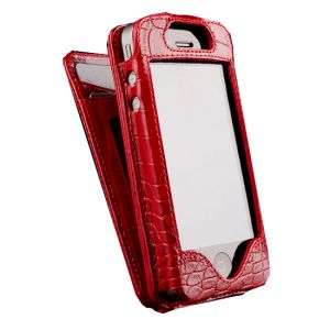 Чехол Sena WalletSkin Croco Red for iPhone 4/4S