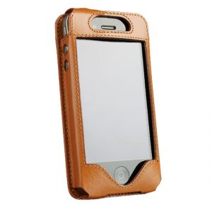 Чехол Sena WalletSlim Tan for iPhone 4/4S