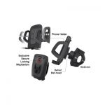 Capdase Motorcycle Mount Holder Racer Black for iPhone/iPod/Smarphone (HR00-M001)