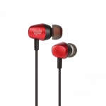 Moshi Mythro Earbuds with Mic and Strap Burgundy Red for iPad/iPhone/iPod (99MO035322)