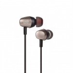 Moshi Mythro Earbuds with Mic and Strap Gunmetal Gray for iPad/iPhone/iPod (99MO035241)