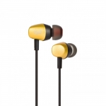 Moshi Mythro Earbuds with Mic and Strap Satin Gold for iPad/iPhone/iPod (99MO035731)