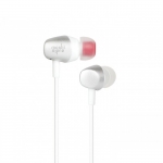 Moshi Mythro Earbuds with Mic and Strap Jet Silver for iPad/iPhone/iPod (99MO035204)